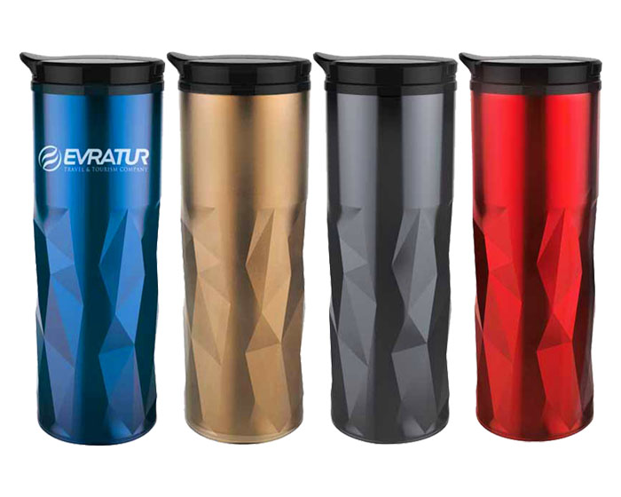 TERMO METALICO CON INTERIOR PLASTICO BOQUILLA Y TAPA ABATIBLE C727